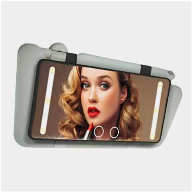 LED Car Makeup Mirror